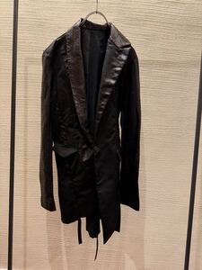 00s catorce leather tailored jacket レザー ifsixwasnine share spirit kmrii 14th addiction rick owens japanese label l.g.b. goa