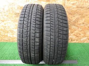 ブリヂストン ICE PARTNER 2 185/65R15 88Q 日本製 2本SET／2018年製9分山スタッドレス／中古 特筆すべき損傷はなし／本州四国九州4,000円