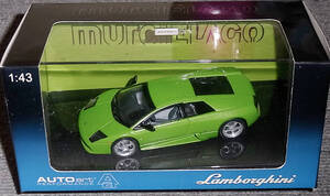 1/43 ランボルギーニ ムルシエラゴ グリーン Lamborghini Murcielago AUTOart グリーンメタ