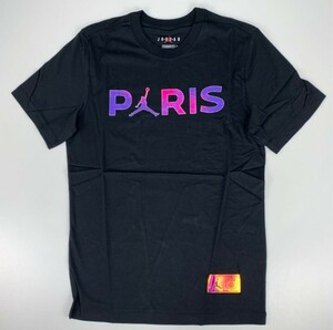 【タグ付き未使用】ジョーダン パリサンジェルマン コラボTシャツ JORDAN PSG ブラック Tシャツ 半袖Tシャツ ナイキ アディダス プーマ