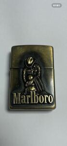 激レアzippo1998年ジッポ ーマールボロ懸賞当選非売品カウボーイ古美仕上げ