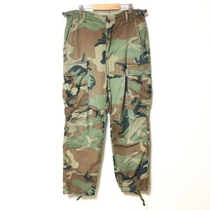 USA製◎【BDU pants】ビーディーユーパンツ カーゴパンツ カモフラ 迷彩 アーミー ミリタリー フライボタン アウトドア メンズ/Y22275fF