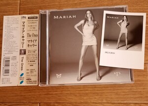 貴重 宣材写真付き マライア・キャリー Mariah Carey 帯付きCD「The Ones」SRCS-8820 非売品 国内盤 プロモ promo 送料無料