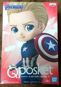 新品未開封【キャプテンアメリカ】 Qposket MARVEL CAPTAIN AMERICA キャプテン・アメリカ B レアカラー フィギュア