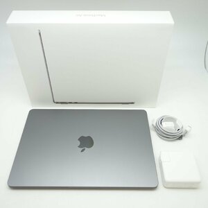 良品 MacBook Air 13inch AppleM2 8コアCPU 16GBユニファイドメモリ SSD 512GB Z15T000SHJ/A スペースグレイ【 中古品 / 動作確認済み 】