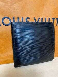 1円スタート！ ルイヴィトン LOUIS VUITTON エピ財布 ブラック