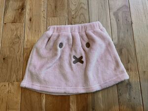 新品 ミッフィ 女の子 ベビー もこもこ スカート 95センチ ピンク