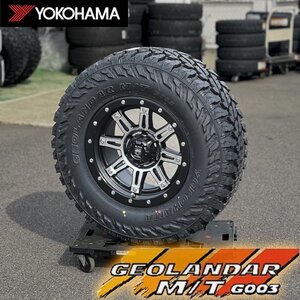 新品 17インチ タイヤホイールセット pcd139.7 6h YOKOHAMA 265/65R17 70ランクル 80ランクル エスカレード アルマダ 純正フェンダー対応