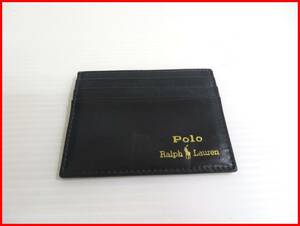 2407★D-1479★POLO RALPH LAUREN ポロ ラルフローレン カードケース 中古