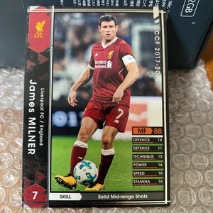 ◆WCCF 2017-2018 ジェイムズ・ミルナー James MILNER Liverpool◆