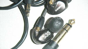 SHURE se535ヘッドホン