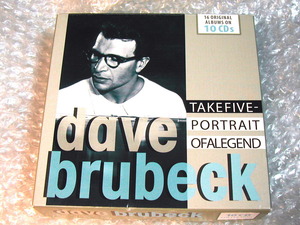 CD10枚組BOXデイヴ・ブルーベック名演集テイク・ファイヴTake Five: Portrait Of A Legend 豪華16アルバム!!/DAVE BRUBECK超名盤レア!!美品