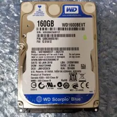 HDD 160GB WDC WD1600BEVT-26ZCT0