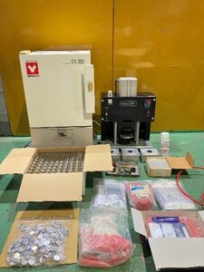 【1円スタート！】山八歯材工業 歯科技工用成型器 プロ・ジェット HP-100 / 乾燥機 DX302 付属品多数 動作良好 ※佐川着払い発送