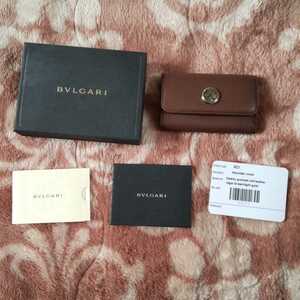 未使用品 BVLGARI ブルガリ ブルガリキーケース 箱付き 