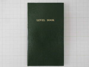 コクヨ　測量野帳　LEVEL BOOK　セ-Y1　レベルブック　手帳　