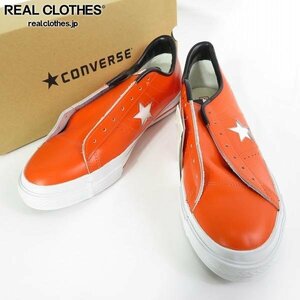 【未使用】CONVERSE/コンバース ONE STAR J/ワンスター オレンジ/ホワイト スニーカー /29 /080