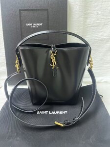 美品 SAINT LAURENTサンローラン バケツ ショルダーバッグ ハンドバッグ