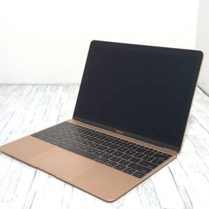 【ジャンク品】MacBook (Retina, 12-inch, 2017) A1534 ローズゴールド 本体のみ★5円～スタート！最落なし★