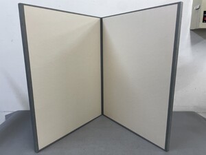 AW117「二曲屏風」1枚 約45×60 【着払】 (検骨董書画掛軸巻物拓本金石拓本法帖古書和本唐本漢籍書道中国