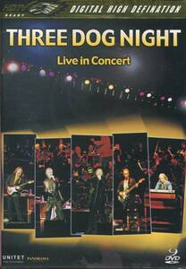 THREE DOG NIGHT / LIVE in Concert【DVD】スリー・ドッグ・ナイト 『ランチの女王主題歌』Joy to the World 収録されています。