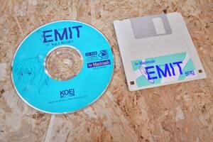 Macintosh　マッキントッシュ　EMIT　エミット　時の迷子　光栄　KOEI　CD　ROM フロッピー