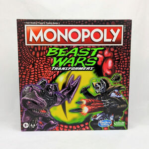 Monopoly Transformers Beast Wars Edition Board Game 海外 即決