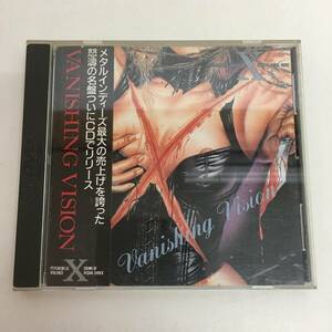 ☆X / X JAPAN　 『VANISHING VISION』国内盤　黒帯付　EXC-001（MADE IN U.S.A） エックスジャパン ヴァニシング・ヴィジョン　ジャパメタ