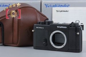 【中古】Voigtlander フォクトレンダー BESSA-L ブラック レンジファインダーフィルムカメラ 元箱付き