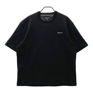 RELUME JOURNAL STANDARD レリューム ジャーナルスタンダード × snow peak ワッフル地 半袖Tシャツ ブラック系 L [240101192143] メンズ