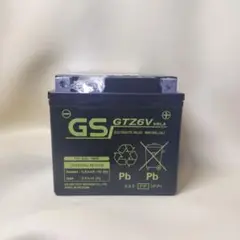 GS GTZ6V VRLA バッテリー 12V 5Ah