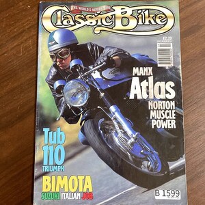 B1599　1995 年　「Classic Bike」クラシックバイク 英国 旧車 雑誌　ヴィンテージバイク　英国車 　　ビンテージ　自動車