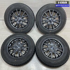 フィット ヴィッツ 等 ヴェルバ 5.5-14+48 4H100 ダンロップ WM01 175/70R14 14インチ スタッドレス 4本セット 009