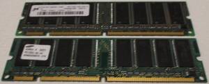 中古品 DIMM PC133-128M 256MB(128M*2) 現状品⑫