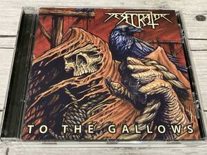 オーストラリア産 スラッシュメタル　Desecrator/To The Gallows 輸入盤CD　美品