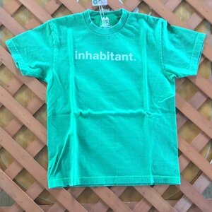 INHABITANT インハビタント 【LOGO TEE for Kids】 GREEN 140cm 正規品 Tシャツ お揃い 親子 ペア リンクコーデ