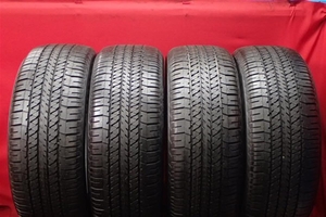 中古タイヤ 275/50R22 111H 4本セット ブリヂストン デューラー H/T684II BRIDGESTONE DUELER H/T684II 9.5分山 インフィニティQX80