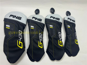 PING★ウッド用カバー★1W・3W・5W UT 4点セット★黒 G430