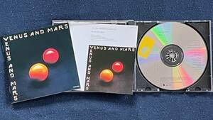 【国内盤・ボーナストラック付】PAUL McCARTNEY & WINGS ポールマッカートニー&ウイングス　VENUS AND MARS ヴイーナス・アンド・マース