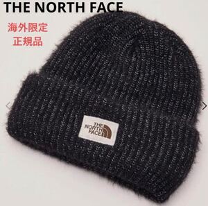 THE NORTH FACE ノースフェイス ニット帽 ビーニー ニットキャップ 帽子 黒 ミックス 海外限定 正規品