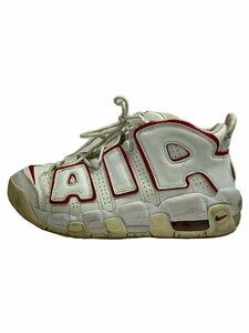 NIKE◆AIR MORE UPTEMPO (GS)/エアモアアップテンポ/ホワイト/415082-108/24.5cm/WH