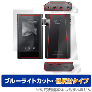 KANN MAX 表面 背面 上面 底面 フィルム セット OverLay Eye Protector 低反射 for カーン マックス ブルーライトカット 映り込みを抑える