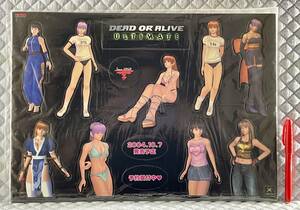 【非売品 切抜POPのみ】《1点物》DEAD OR ALIVE ULTIMATE【2004年製 未使用品 告知 販促】デッド オア アライブ アルティメット DOA