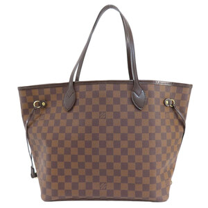 LOUIS VUITTON ルイヴィトン N51105 ネヴァーフルMM 旧 トートバッグ ダミエキャンバス レディース 中古