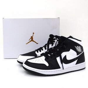 ★中古★NIKE(ナイキ) WMNS AIR JORDAN 1 MID SE エア ジョーダン スニーカー 28.5cm US11.5 DR0501-101★【AP126】