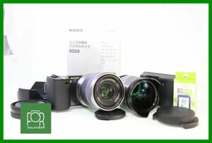 実用■到着後即使える■SONY α NEX-5 / E 16mm F2.8+VCL-ECF1 / E 18-55mm OSS■バッテリー・チャージャー・8GB SDカード付き■EEE1717