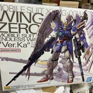 【未組立品】バンダイ MG 1/100 ウイングガンダムゼロEW Ver.Ka 新機動戦記ガンダムW Endless Waltz 帯付き未開封ガンプラ プラモデル