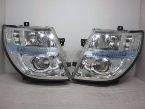 キレイ AFS付 ブルー HID 【コーティング済】 キセノン 迅速発送 車検〇 100‐24852 BR97-7 エルグランド E51 中期 後期 ヘッドライト 左右