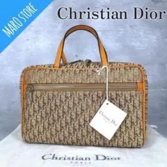 【超美品】Christian Dior トロッター ミニボストンバッグ