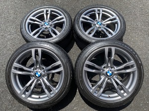 希少カラー BMW 3シリーズ(F30,F31)オプション純正 スタースポーク441M 8/8.5J‐18インチ ET34/47 PCD120 4シリーズ（F32,F33,F36）